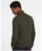 Men’s Barbour Arch Diamond Quilted Knit - Olive