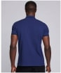 Men's Barbour International Essential Tipped Polo Shirt - Regal Blue
