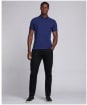 Men's Barbour International Essential Tipped Polo Shirt - Regal Blue