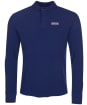 Men’s Barbour International Honeycomb Pique L/S Polo Shirt - Regal Blue