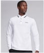 Men’s Barbour International Axle Long Sleeve Polo Shirt - White