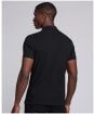 Men’s Barbour International Transmission Zip Polo Shirt - Black
