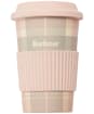 Women’s Barbour Tartan Travel Mug & Beanie Gift Set - Pink / Grey