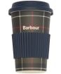Men’s Barbour Swinton Beanie & Travel Mug Gift Set - Classic Tartan