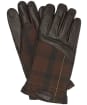 Men’s Barbour Hebden Leather Gloves - Country/Brown