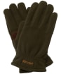 Men’s Barbour Coalford Fleece Gloves - Olive