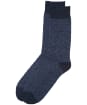 Men’s Barbour Texture Twist Stripe Socks - Navy