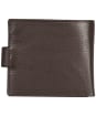 Men's Barbour Amble Zip Wallet - Dark Brown