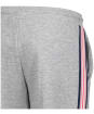 Women’s Crew Clothing Side Stripe Joggers - Grey / Pink