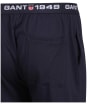 Men’s GANT Retro Shield Jersey Shorts - Evening Blue