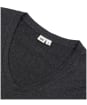 Women’s Tentree Hemp V-Neck T-Shirt - Meteorite Black
