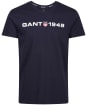 Men’s GANT Retro Shield Crew Neck T-Shirt - Evening Blue