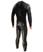 Men's Zone3 Aspect 'Breaststroke' Wetsuit - Black / Blue / Orange