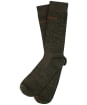 Harkila Pro Hunter 2.0 Short Socks - Willow Green / Shadow Brown