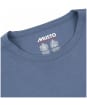 Men’s Musto Marina Long Sleeve Logo Tee - Slate Blue