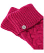 Women’s Joules Elena Gloves - Ruby Pink