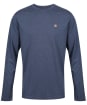 Men’s Tentree TreeBlend Classic Longsleeve T-Shirt - DRESS BLUE HTHR