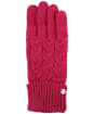 Women’s Joules Elena Gloves - Ruby Pink