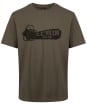 Men’s Filson S/S Pioneer Graphic T-Shirt - Stone Brown / Saw