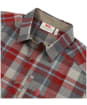 Men's Fjallraven Fjallglim Long Sleeve Shirt - Red Oak/Basalt