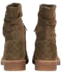 Women's Barbour Savannah Boots - Khaki Suede