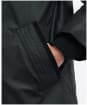 Women's Barbour Stoneleigh Wax Jacket - Black / Ancient