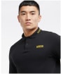 Barbour International Legacy Tipped L/S Polo - Black