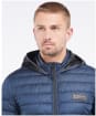 Barbour International Track Drive Quilt - Navy