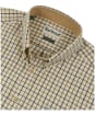 Men's Barbour Sporting Tattersall Shirt - Long Sleeve - NAVY/OLIVE 2