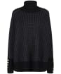 Women's Holland Cooper Kingsbury Cape Knit - Grey Houndstooth