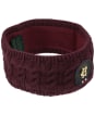 Women’s Holland Cooper Luxe Cable Knit Headband - Mulberry