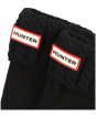 Hunter Recycled Mini Cable Boot Socks – Short - Black