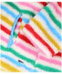 Women’s Joules Polly Fleece Zip Neck Jumper - Cream Stripe