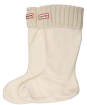 Hunter Recycled Mini Cable Boot Socks – Tall - Hunter White
