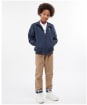 Boy's Barbour Boys Crested Royston Casual - Navy