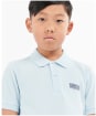 Boy's Barbour International Essentials Polo Shirt, 10-15yrs - Sky