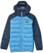 Boys Hooded Dulwich Quilt                     - Navy