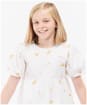 Girl's Barbour Isabelle Dress - Off White