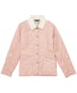 Girl's Barbour Printed Summer Liddesdale Quilted Jacket – 6-9yrs - SOFT CORAL/FOLKY
