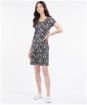 Women's Barbour Harewood Print Dress - NAVY COUNTRY PT2