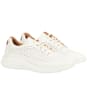 Women's Barbour Kelly Trainers - White Leather