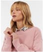 Women's Barbour Sailboat Knit Sweater - Petal Pink