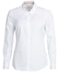 Women's Barbour Derwent Shirt - WHITE/SILVER BIR
