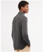 Men’s Barbour Tain Half Zip Sweater - Charcoal Marl