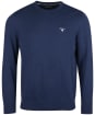 Men's Barbour Organic Crew - Navy