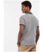 Men's Barbour Sports Polo Mix Shirt - Dark Olive