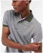 Men's Barbour Sports Polo Mix Shirt - Dark Olive