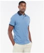 Men's Barbour Lynton Polo - Force Blue