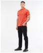 Men's Barbour International Essential Tipped Polo Shirt - INTENSE ORANGE