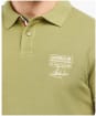 Men’s Barbour International Steve McQueen Chad Polo Shirt - Military Olive